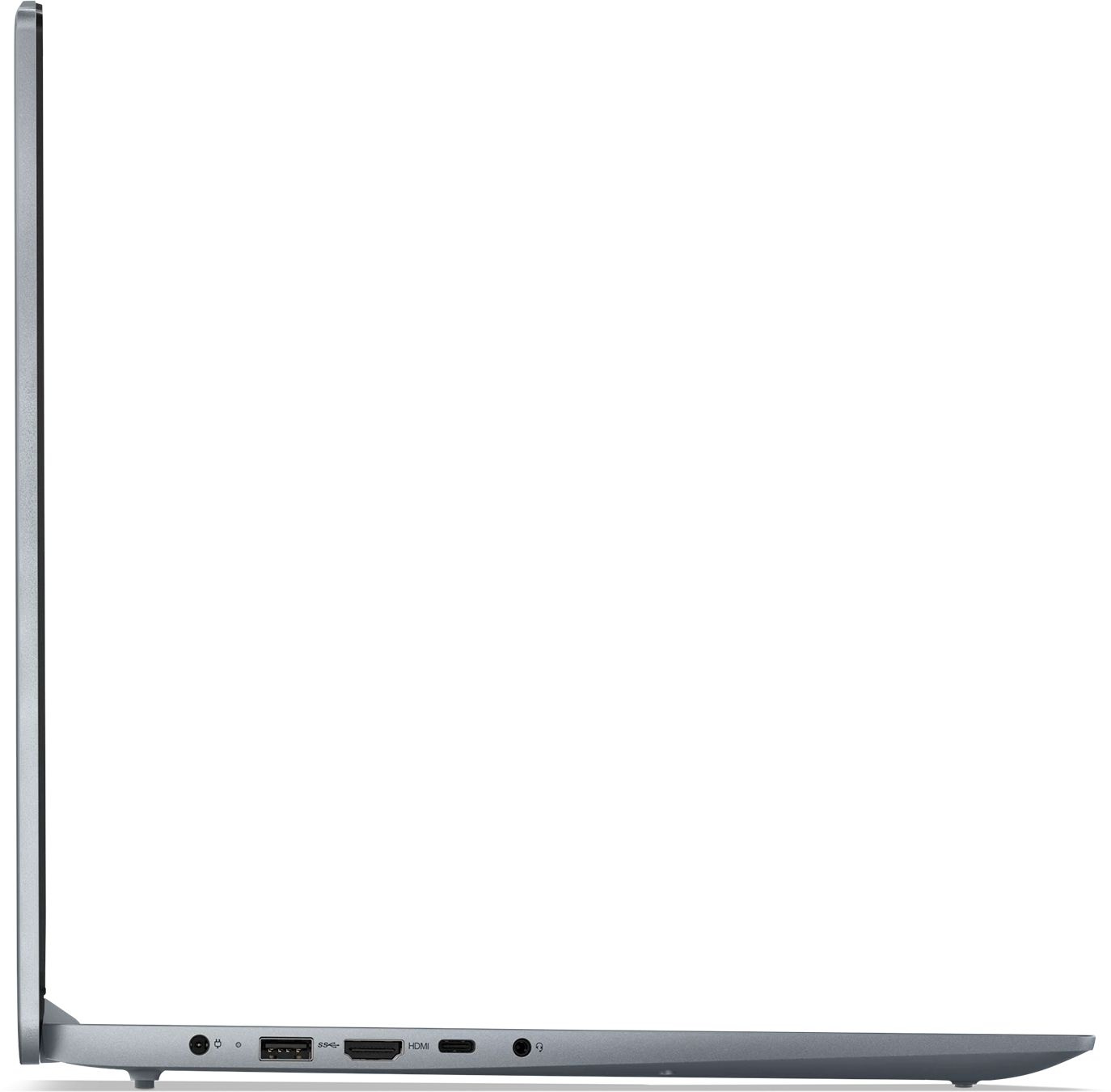 Ноутбук Lenovo IdeaPad Slim 3 16IRU8 Core i7 1355U 16Gb SSD512Gb Intel Iris Xe graphics 16" IPS WUXGA (1920x1200) noOS grey WiFi BT Cam (82X80005RK)