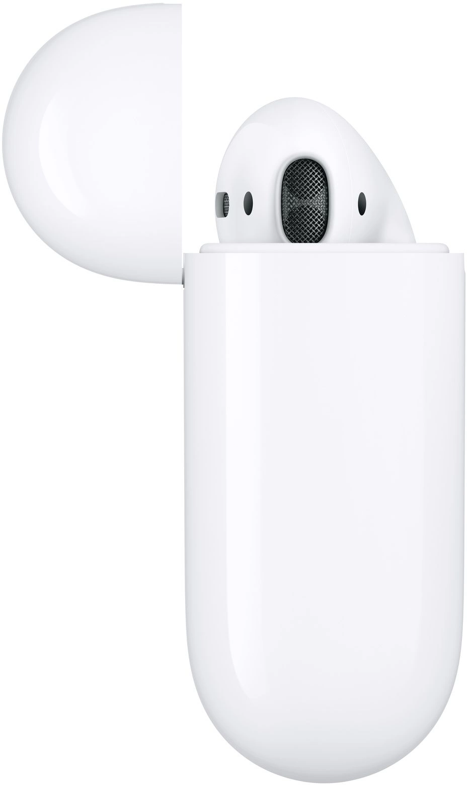 Гарнитура вкладыши Apple AirPods 2 A2032,A2031,A1602 белый беспроводные bluetooth в ушной раковине (MV7N2CH/A)