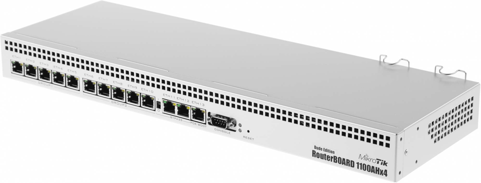 Роутер MikroTik RB1100AHx4 Dude Edition (RB1100DX4) 10/100/1000BASE-TX серый