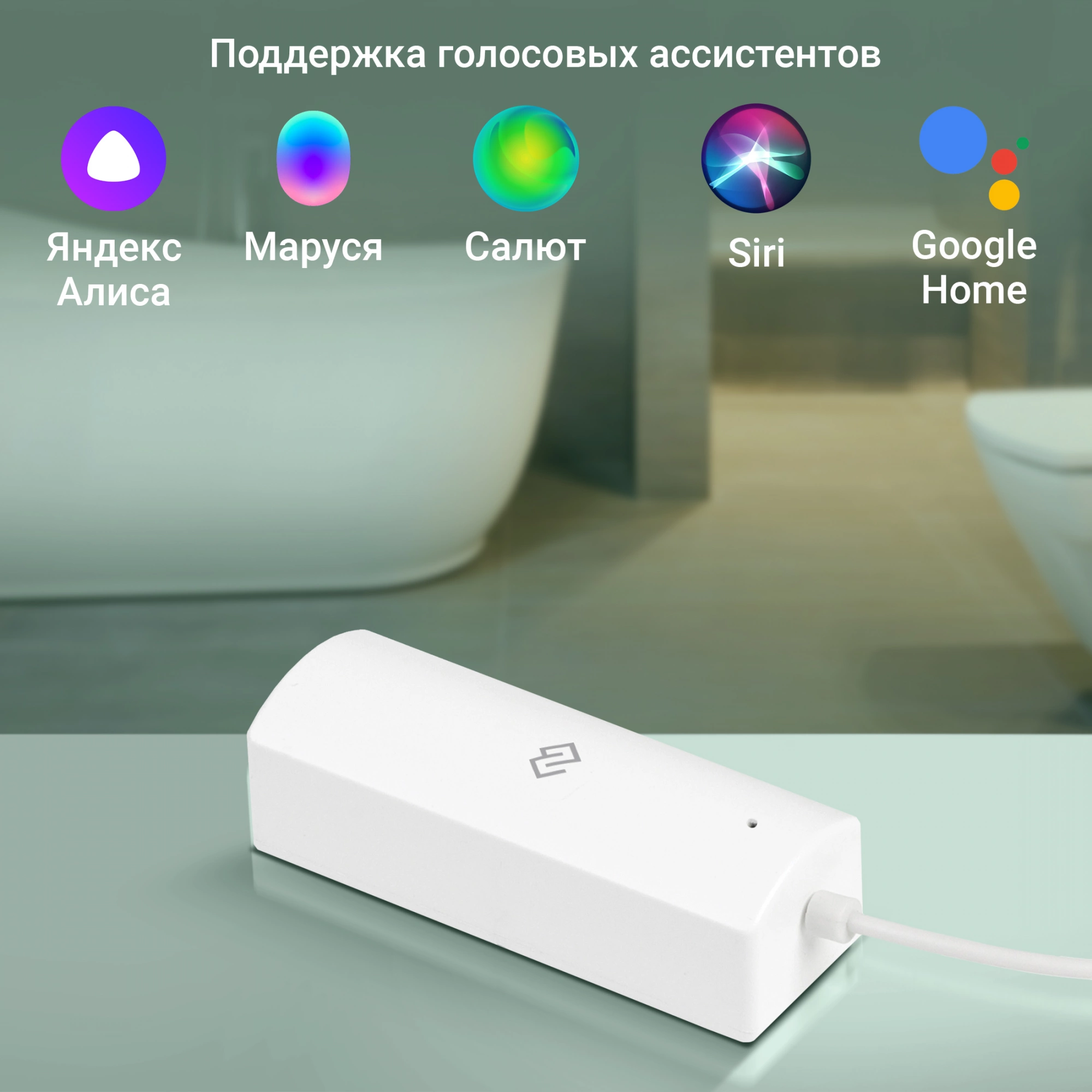 Датчик протечки Digma DiSense W1 (DSW1) белый