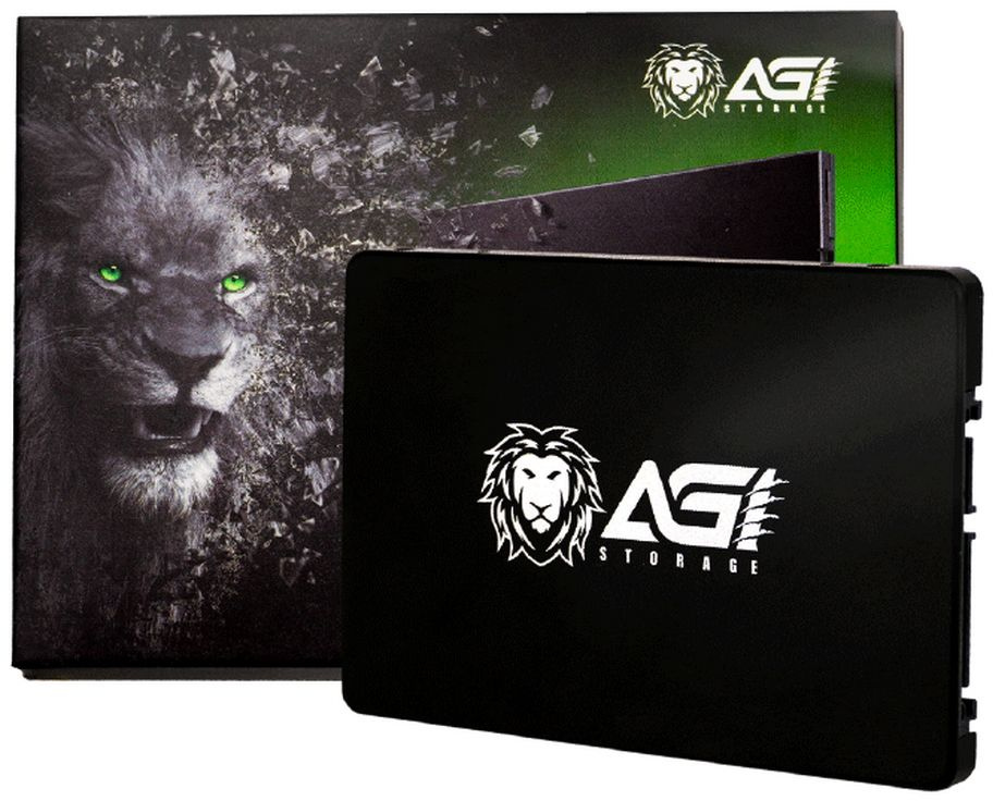 2.5" 120GB AGI AI138 Client SSD SATA 6Gb/s, 509/518, IOPS 19/75K, MTBF 1.6M, 3D TLC, 70TBW, 0,53DWPD, RTL{100} (610002)