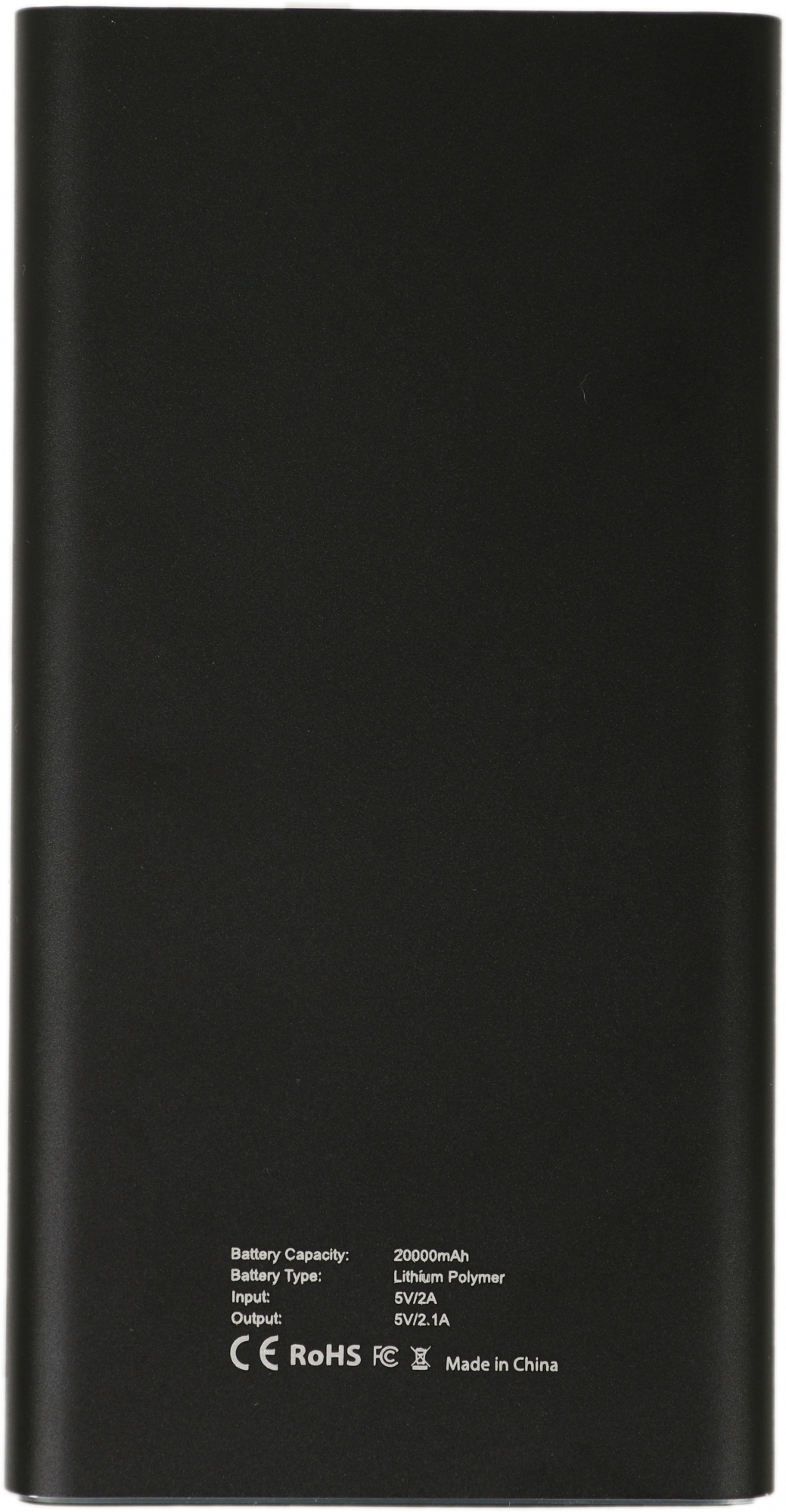 Мобильный аккумулятор Cactus CS-PBFSIT-20000 20000mAh 2.1A черный