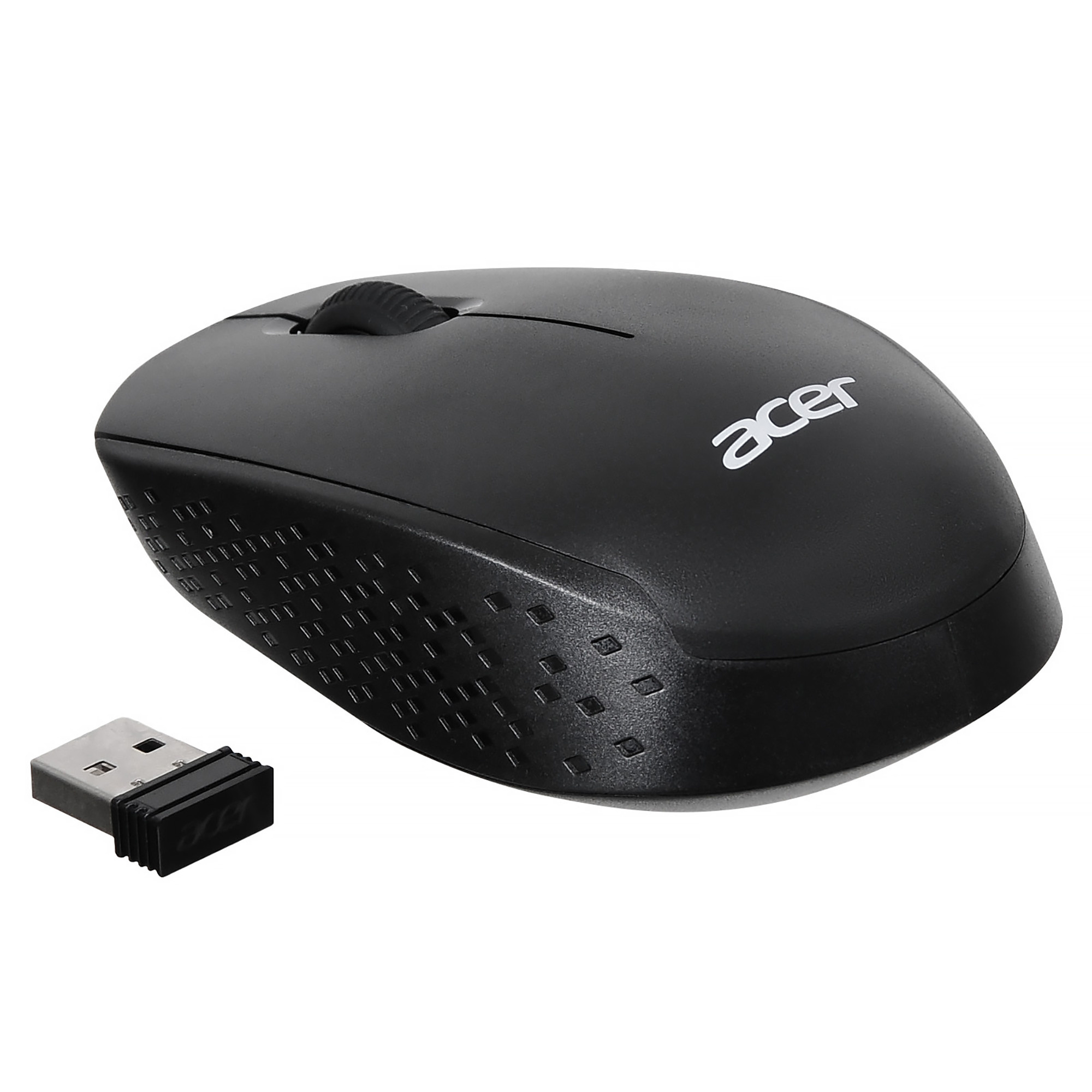 Мышь Acer OMR020 черный оптическая (1200dpi) беспроводная USB для ноутбука (3but)