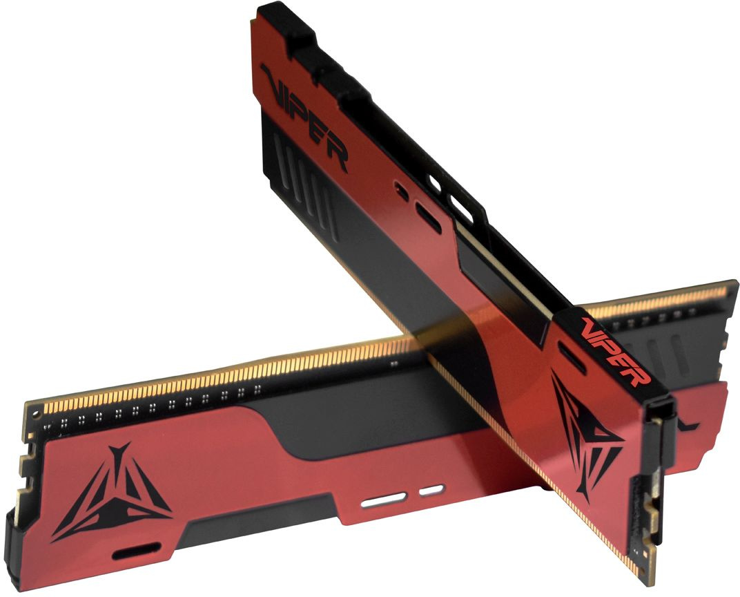 Память DDR4 2x32Gb 3600MHz Patriot PVE2464G360C0K Viper Elite II RTL Gaming PC4-28800 CL20 DIMM 288-pin 1.35В kit с радиатором Ret