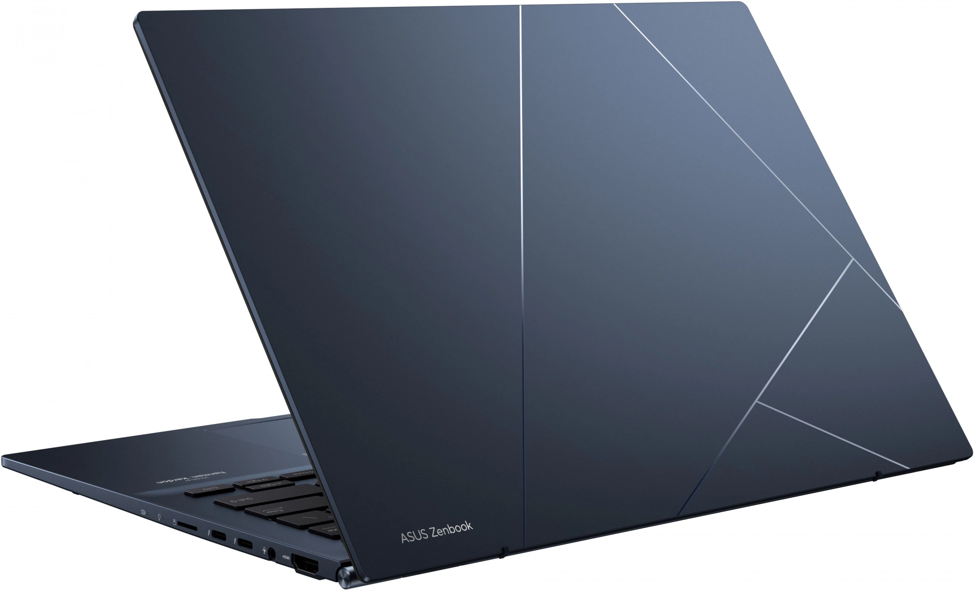 Ноутбук Asus Zenbook 14 UX3402VA-KP696 Core i5 13500H 16Gb SSD512Gb Intel Iris Xe graphics 14" IPS WQXGA (2560x1600) noOS blue WiFi BT Cam Bag (90NB10G1-M014W0)