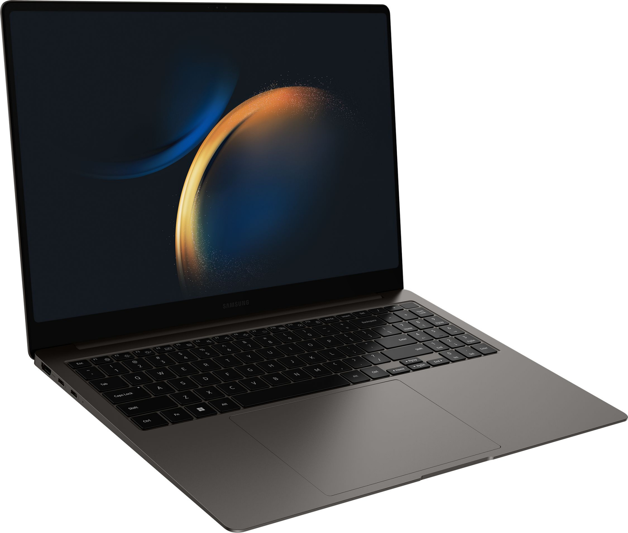 Ноутбук Samsung Galaxy Book 3 Pro NP964 Core i5 1340P 16Gb SSD512Gb Intel Iris Xe graphics 16" AMOLED 3K (2880x1800) Windows 11 Professional graphite WiFi BT Cam 4900mAh (NP964XFG-KC2US)