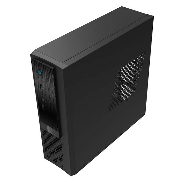 Корпус Slim Case Powerman PS201A-BK PM-300TFX U3.0*2+A(HD)+FAN Mini-ITX