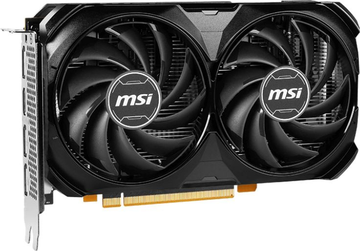 Видеокарта MSI PCI-E 4.0 RTX 4060 VENTUS 2X BLACK 8G NVIDIA GeForce RTX 4060 8Gb 128bit GDDR6 2475/17000 HDMIx1 DPx3 HDCP Ret