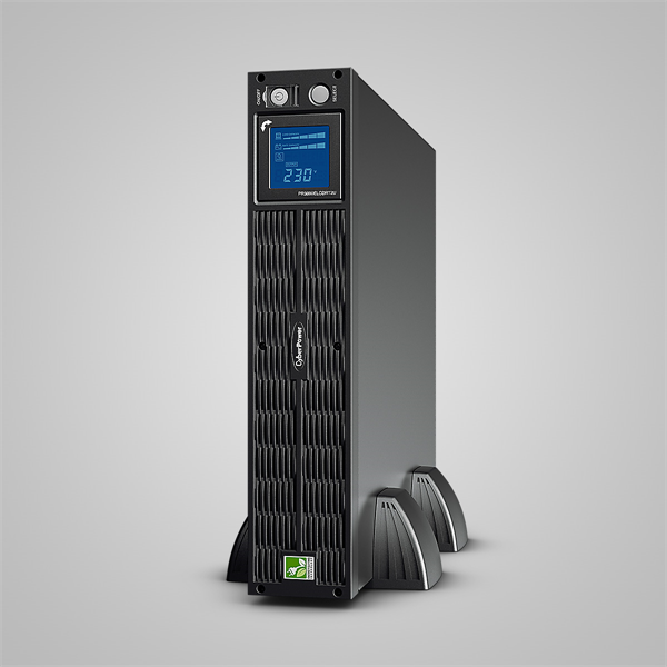 Источник бесперебойного питания CyberPower PR3000ELCDRT2U Line-Interactive 3000VA/2700W USB/RS-232/Dry/EPO/SNMPslot/RJ11/45/ВБМ (9 IEC С13, 1 IEC C19)  EOL