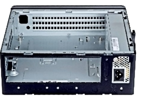 Корпус Slim Case Powerman EQ101BK PM-200ATX  2*USB 3.0,Audio, Mini-ITX