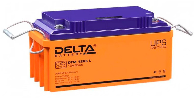 Батарея для ИБП Delta DTM 1265 L 12В 65Ач