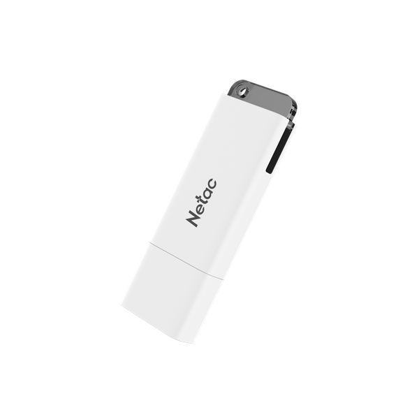 Флеш Диск Netac 16Gb U185 NT03U185N-016G-30WH USB3.0 белый