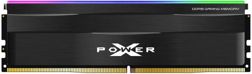 Память DDR5 2x32GB 6000MHz Silicon Power SP064GXLWU600FDF Xpower Zenith RGB RTL Gaming PC5-48000 CL40 DIMM 288-pin 1.35В kit single rank с радиатором Ret