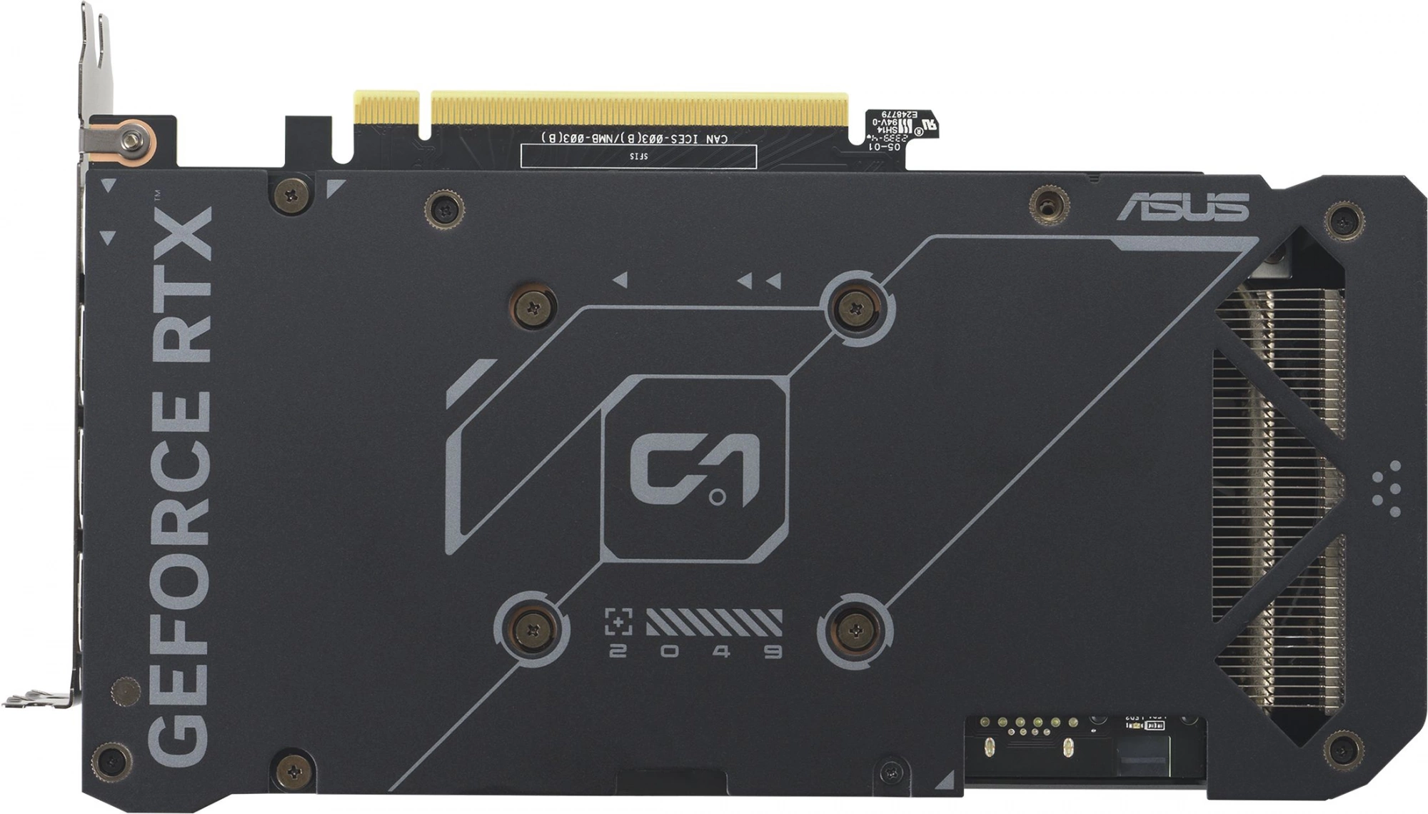 Видеокарта Asus PCI-E 4.0 DUAL-RTX4060TI-O8G-EVO NVIDIA GeForce RTX 4060TI 8Gb 128bit GDDR6 2565/18000 HDMIx1 DPx3 HDCP Ret