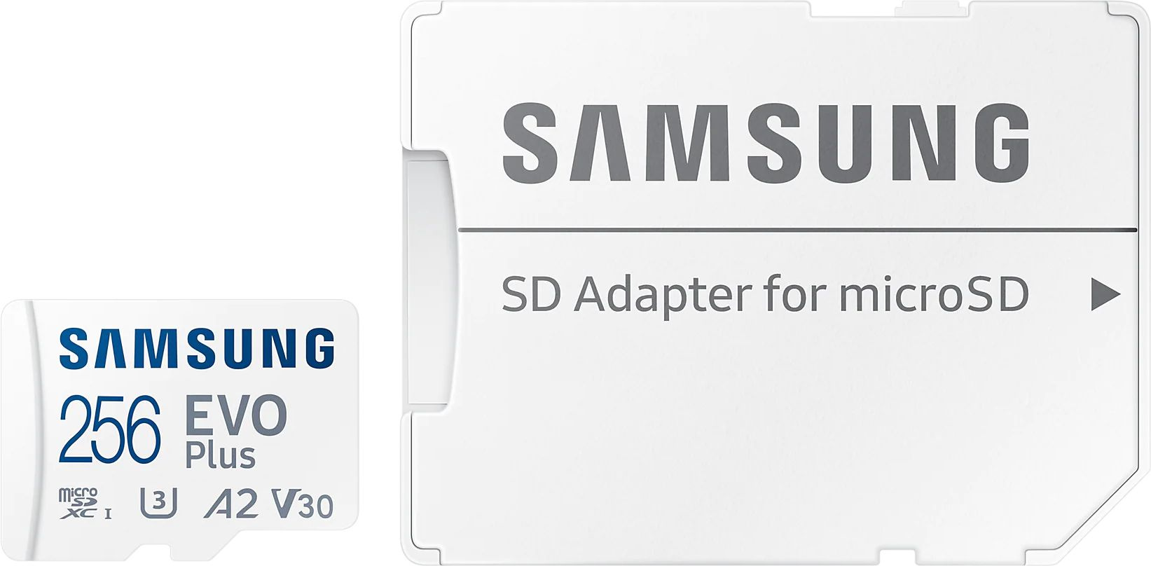 Флеш карта microSDXC 256GB Samsung MB-MC256KA EVO PLUS + adapter