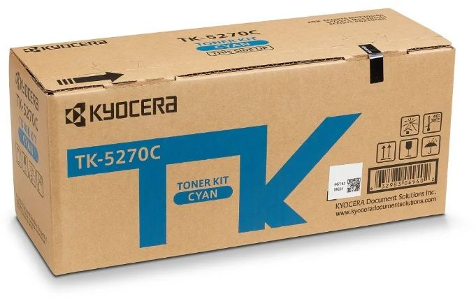 Картридж лазерный Kyocera TK-5270C 1T02TVCNL0 голубой (6000стр.) для Kyocera M6230cidn/M6630cidn/P6230cdn