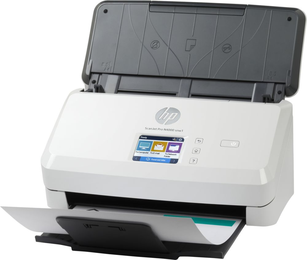 Сканер HP ScanJet Pro N4000 snw1 (6FW08A)