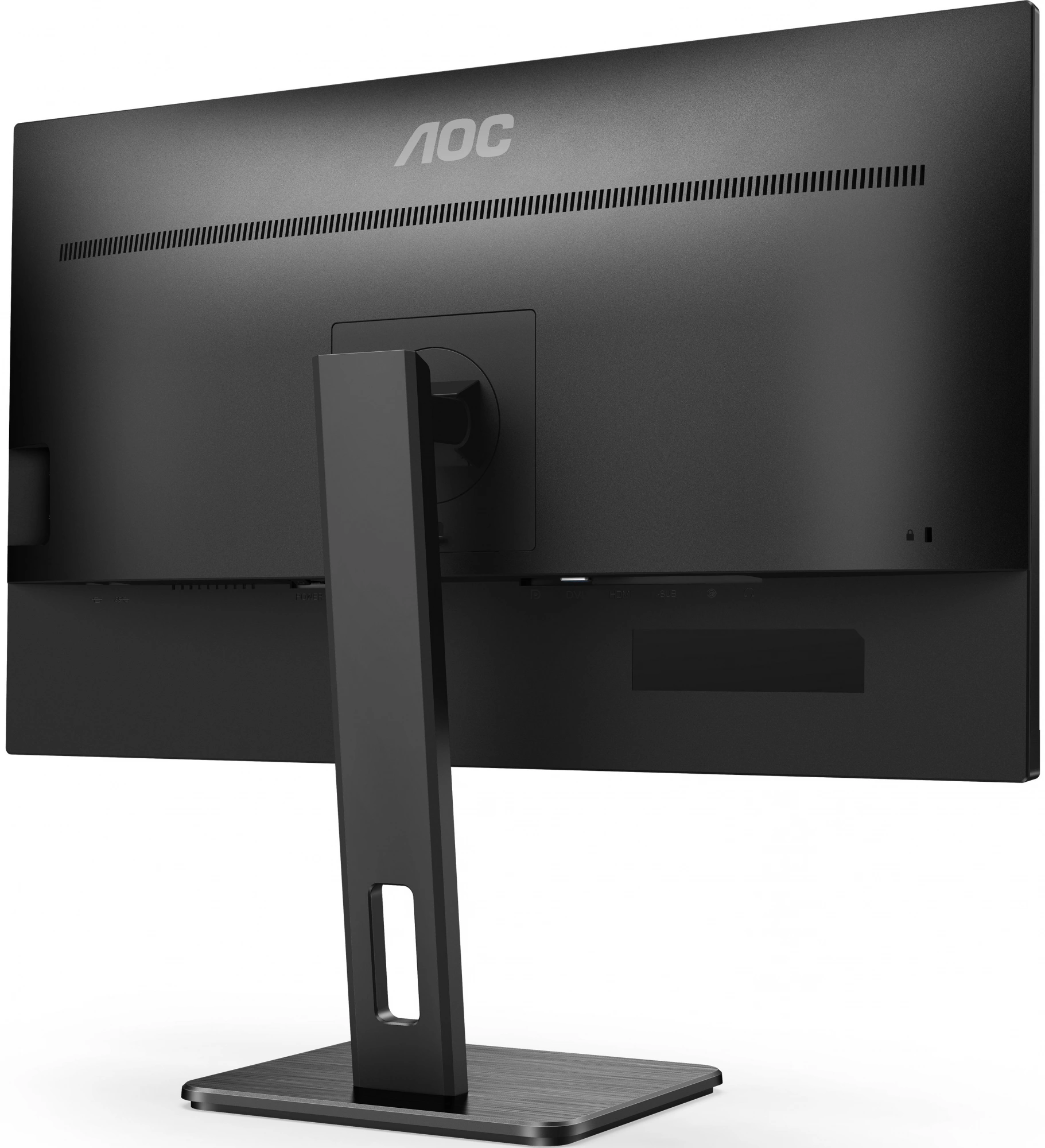 Монитор AOC 23.8" 24P2QM черный VA LED 4ms 16:9 DVI HDMI M/M матовая HAS Piv 300cd 178гр/178гр 1920x1080 75Hz VGA DP FHD USB 4.75кг