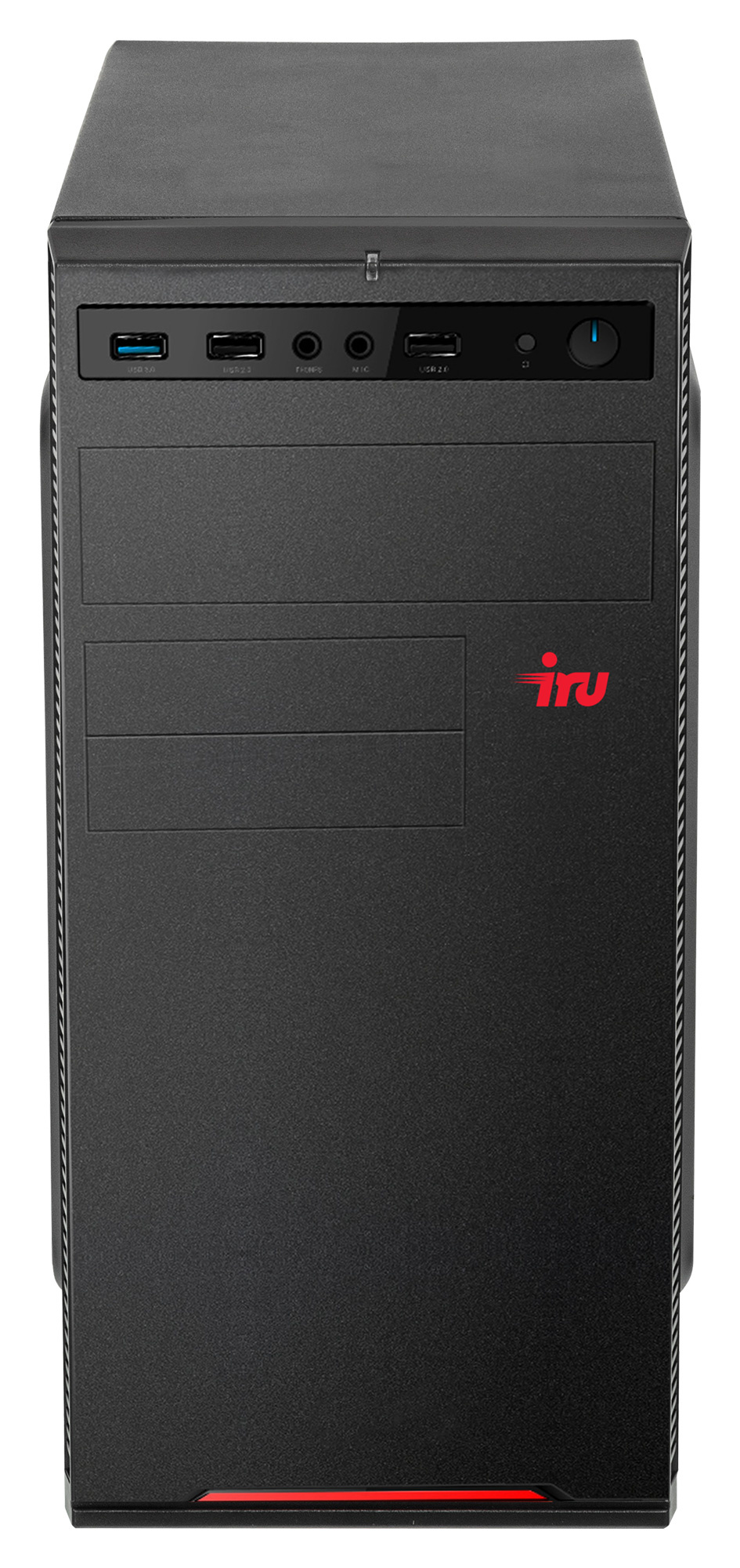 ПК IRU Home 310H5SE MT i5 11400 (2.6) 8Gb SSD1Tb UHDG 730 Free DOS GbitEth 400W черный (1862613)