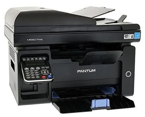 Лазерное многофункциональное устройство Pantum M6607NW, P/C/S/F (with handset), Mono laser, А4, 22 ppm (max 20000 p/mon), 600 MHz, 1200x1200 dpi, 256 MB RAM, ADF35, paper tray 150 pages, USB, LAN, WiFi, (незначительное повреждение коробки)