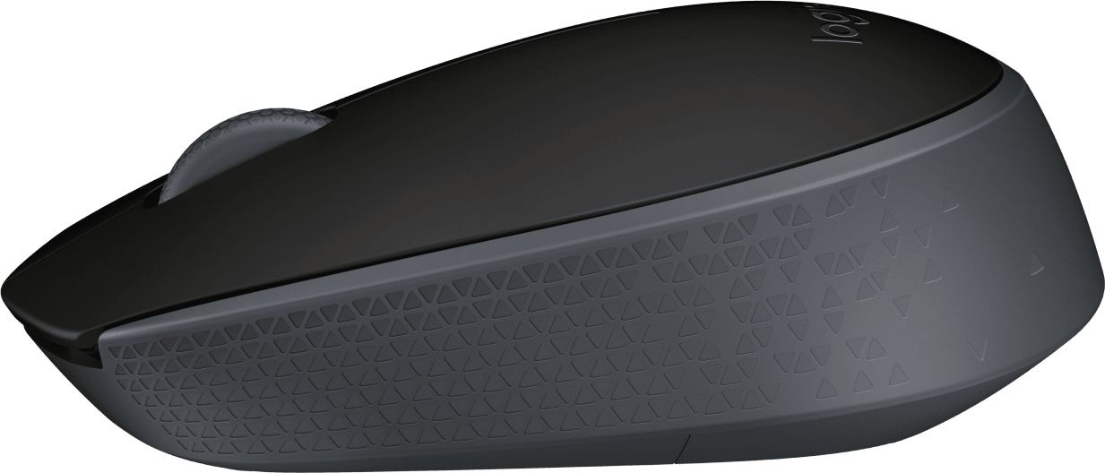 Мышь Logitech M171 черный/серый оптическая (1000dpi) беспроводная USB для ноутбука (2but)