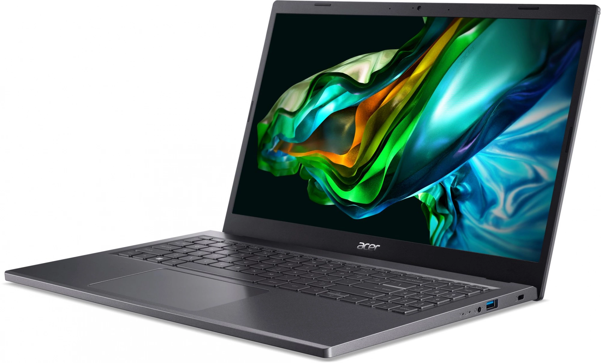 Ноутбук Acer Aspire 5 A515-58P-55K7 Core i5 1335U 8Gb SSD512Gb Intel UHD Graphics 15.6" TN FHD (1920x1080) noOS silver WiFi BT Cam (NX.KHJER.004)