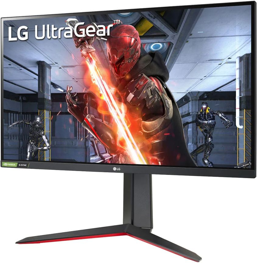 Монитор LG 27" UltraGear 27GN650-B черный/красный IPS LED 1ms 16:9 HDMI матовая HAS Piv 1000:1 350cd 178гр/178гр 1920x1080 144Hz G-Sync DP FHD 7.2кг