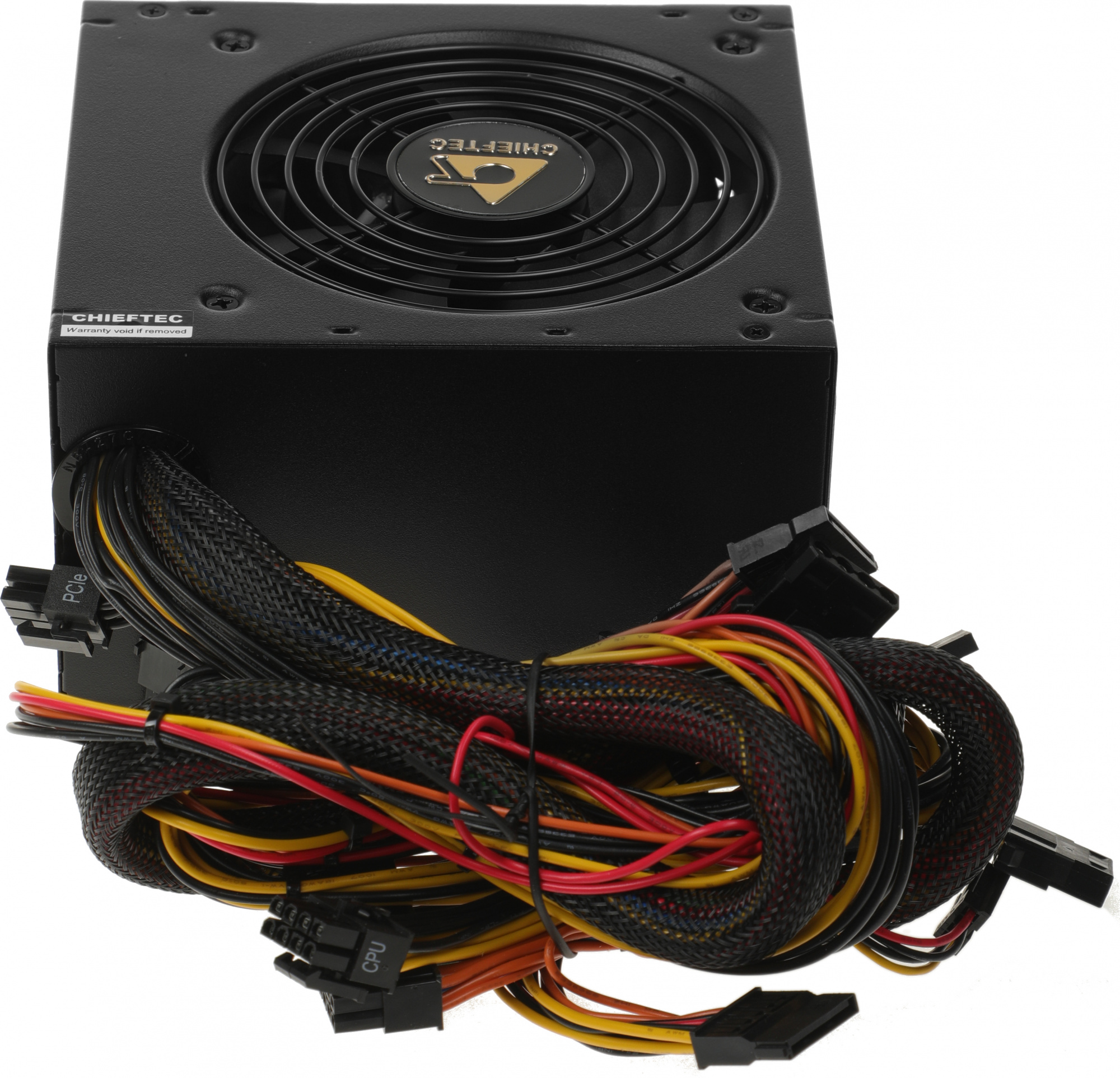 Блок питания Chieftec ATX 600W CORE BBS-600S-Bulk 80+ gold 24pin APFC 120mm fan 6xSATA