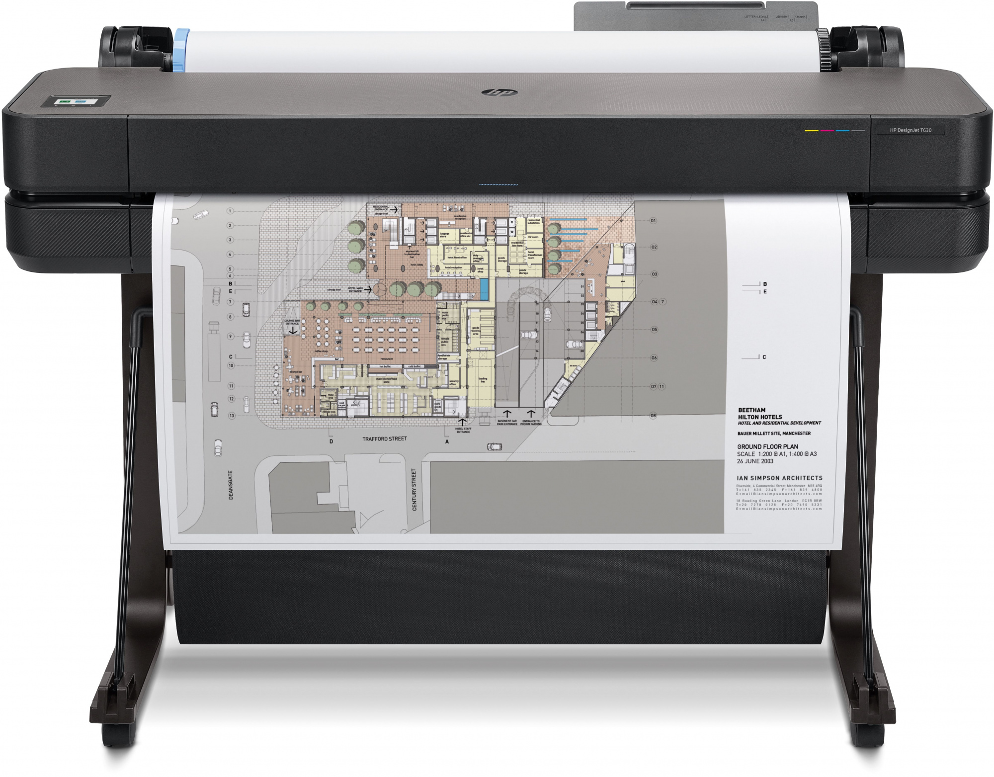 Плоттер HP Designjet T630 (5HB11A) A0/36"