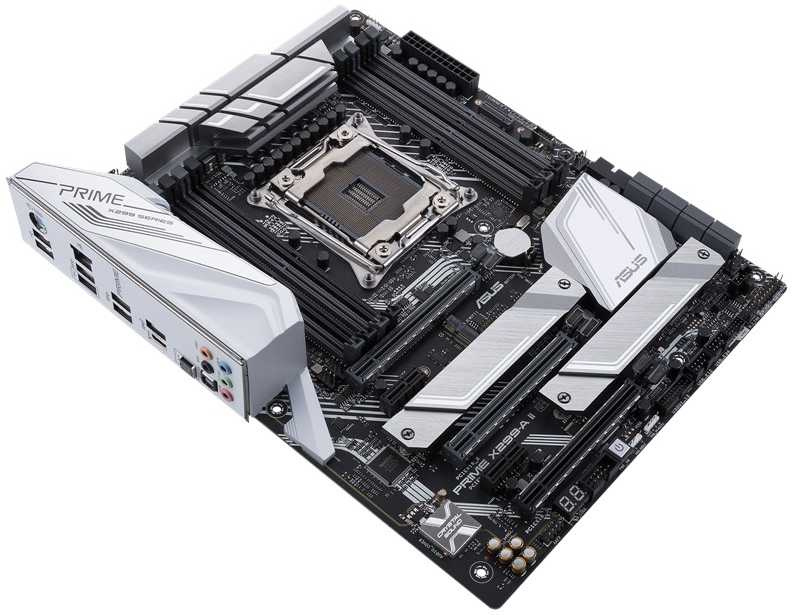 Материнская плата Asus PRIME X299-A II Soc-2066 Intel X299 8xDDR4 ATX AC`97 8ch(7.1) GbLAN RAID