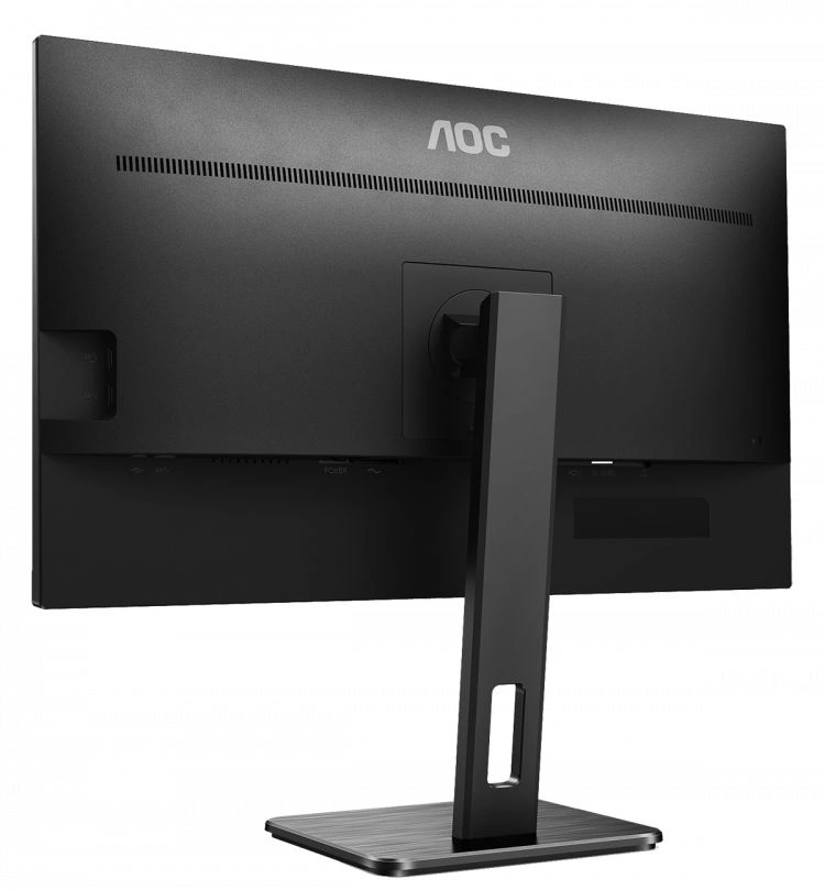 Монитор AOC 27" Pro Q27P2Q черный IPS LED 4ms 16:9 HDMI M/M матовая HAS Piv 300cd 178гр/178гр 2560x1440 75Hz VGA DP 2K USB 6.31кг