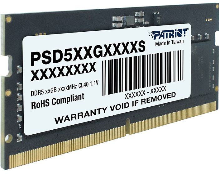 Память DDR5 32Gb 4800MHz Patriot PSD532G48002S RTL PC5-38400 CL40 SO-DIMM 260-pin 1.1В dual rank Ret