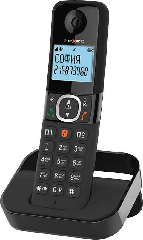 Р/Телефон Dect Texet TX-5605A черный АОН