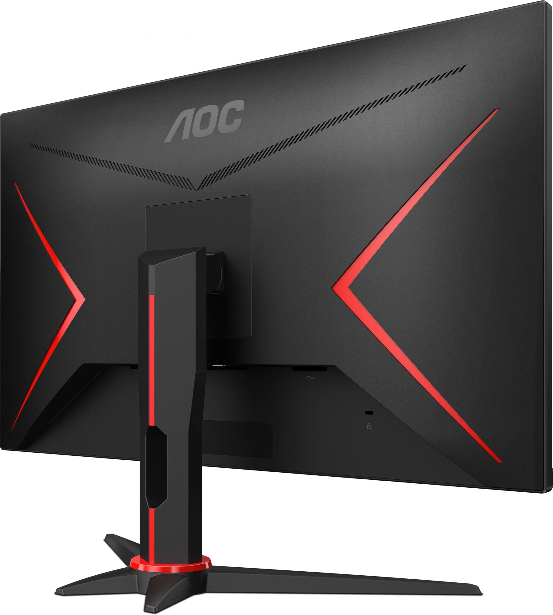 Монитор AOC 27" Q27G2E черный/красный VA LED 1ms 16:9 HDMI матовая 3000:1 250cd 178гр/178гр 2560x1440 155Hz FreeSync Premium DP 2K 4.43кг