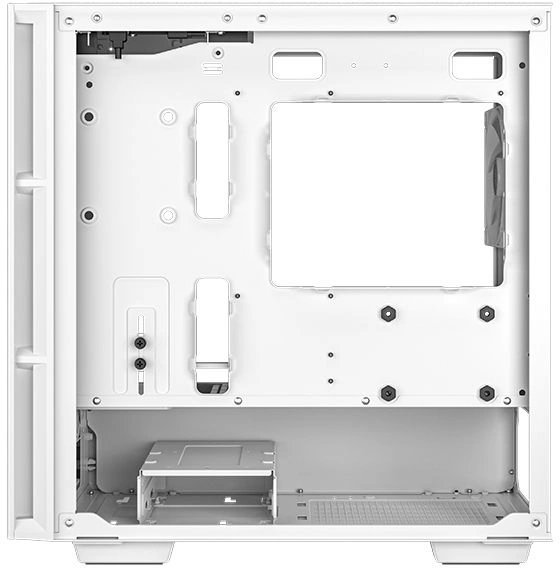 Корпус Deepcool CH360 белый без БП miniITX 7x120mm 2x140mm 1xUSB3.0 audio bott PSU