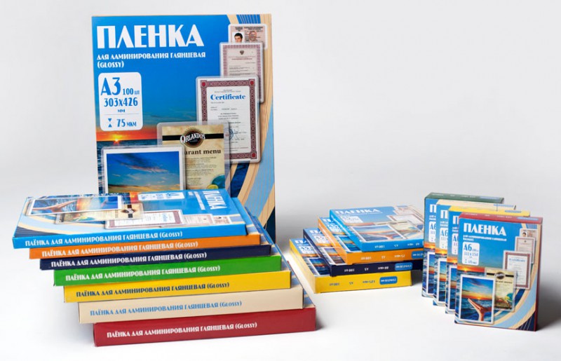 Пленка для ламинирования Office Kit 75мкм A3 (100шт) глянцевая PLP10030