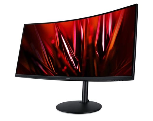 Монитор Acer 34" Nitro XZ342CUS3bmiipphx черный VA LED 1ms 21:9 HDMI M/M HAS Piv 400cd 178гр/178гр 3440x1440 180Hz FreeSync Premium DP 4K 8.64кг