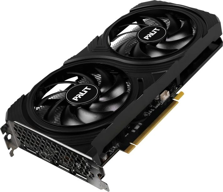 Видеокарта Palit PCI-E 4.0 RTX4060 INFINITY 2 NVIDIA GeForce RTX 4060 8Gb 128bit GDDR6 1830/17000 HDMIx1 DPx3 HDCP Ret