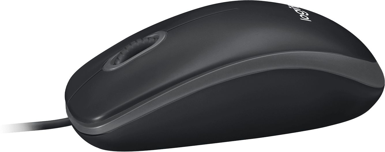 Мышь Logitech B100 for business черный оптическая (1000dpi) USB (2but)