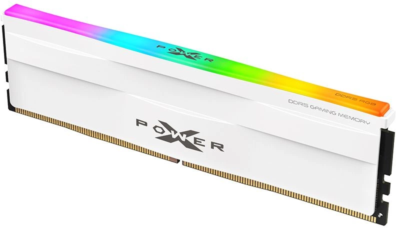 Память DDR5 32GB 5600MHz Silicon Power SP032GXLWU560FSH Xpower Zenith RGB RTL Gaming PC5-44800 CL40 DIMM 288-pin 1.35В kit single rank с радиатором Ret