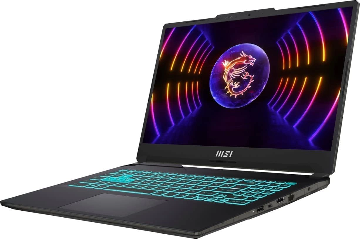 Ноутбук MSI Cyborg 15 A13VF-1223XRU Core i5 13420H 16Gb SSD512Gb NVIDIA GeForce RTX4060 8Gb 15.6" IPS FHD (1920x1080) Free DOS black WiFi BT Cam (9S7-15K111-1223)