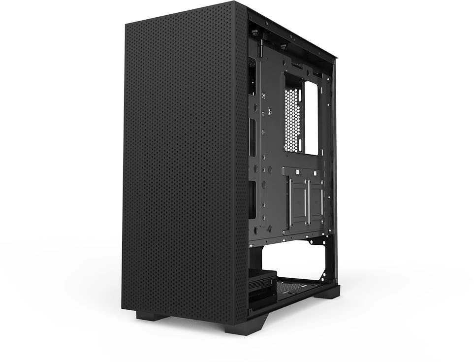 Корпус Azza Celesta F черный без БП ATX 5x120mm 5x140mm 2xUSB2.0 1xUSB3.0 audio bott PSU