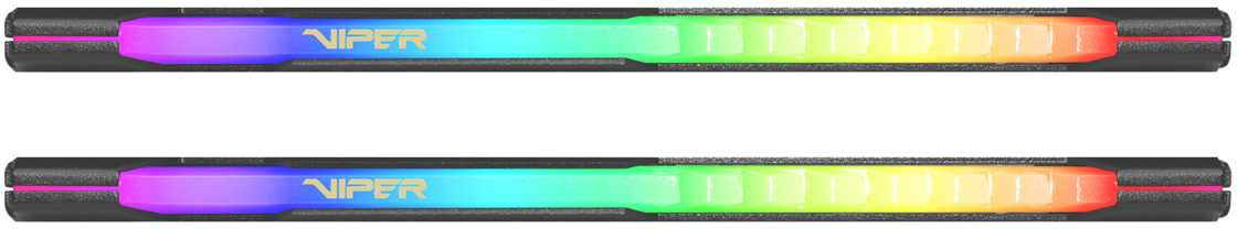 Память DDR4 2x8Gb 3600MHz Patriot PVSR416G360C0K Viper Steel RGB RTL Gaming PC4-28800 CL20 DIMM 288-pin 1.35В dual rank с радиатором Ret