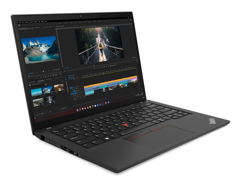 Ноутбук ThinkPad T14 Gen 4 14" WUXGA (1920x1200) IPS 400N, i7-1355U, 2x16GB LPDDR5 5200, 1TB SSD M.2, Intel Iris Xe, WiFi, BT, FPR, 5.0MP Cam,KB Ru/Eng, 52.5Wh, 65W USB-C, Win 11 Pro, 1Y, 1.37kg