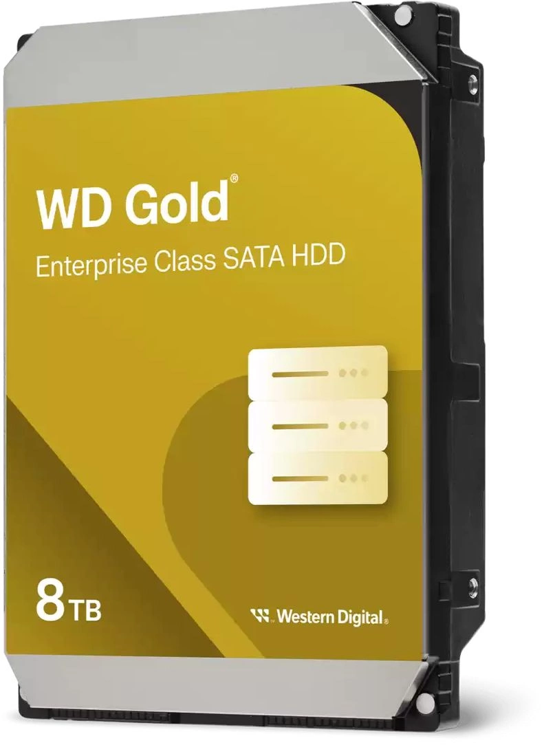 Жесткий диск WD SATA-III 8TB WD8005FRYZ Desktop Gold 512E (7200rpm) 256Mb 3.5"