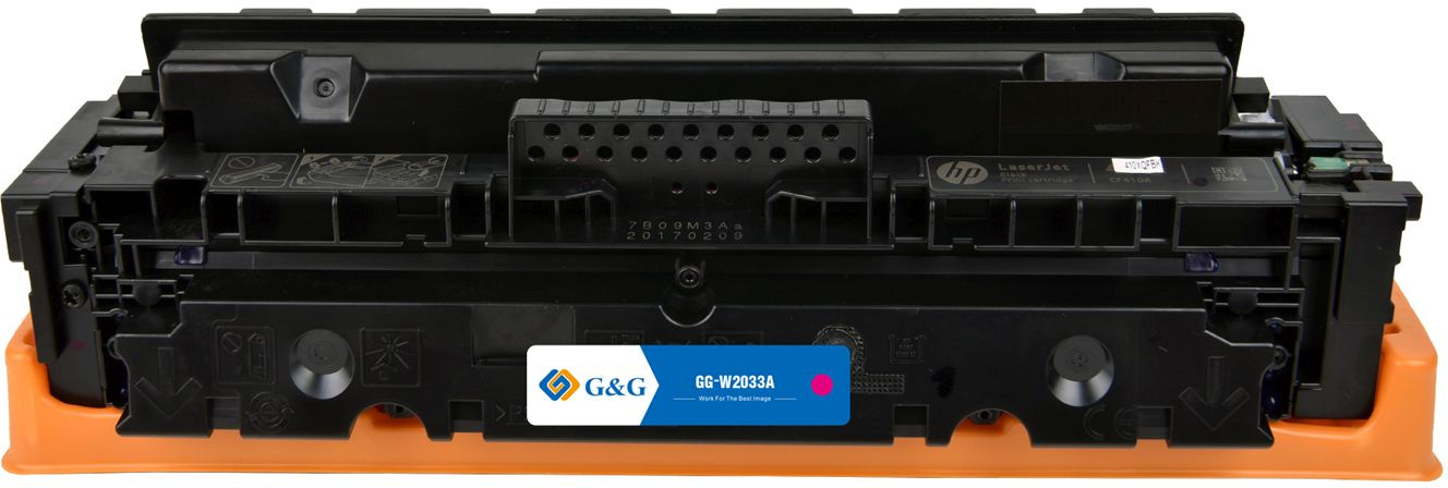 Картридж лазерный G&G GG-W2033A 415A пурпурный (2100стр.) для HP LJ M454/MFP M479