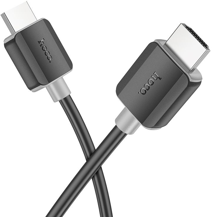 Кабель Hoco US08 ver2.0 HDMI (m) HDMI (m) 2м черный пакет (упак.:1шт)