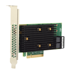 Контроллер Broadcom/LSI 9440-8i (05-50008-02 / 03-50008-17) (PCI-E 3.1 x8, LP) Tri-Mode SAS/SATA/NVMe 12G, RAID 0,1,5,10,50 8port (2*SFF8643), 1 year