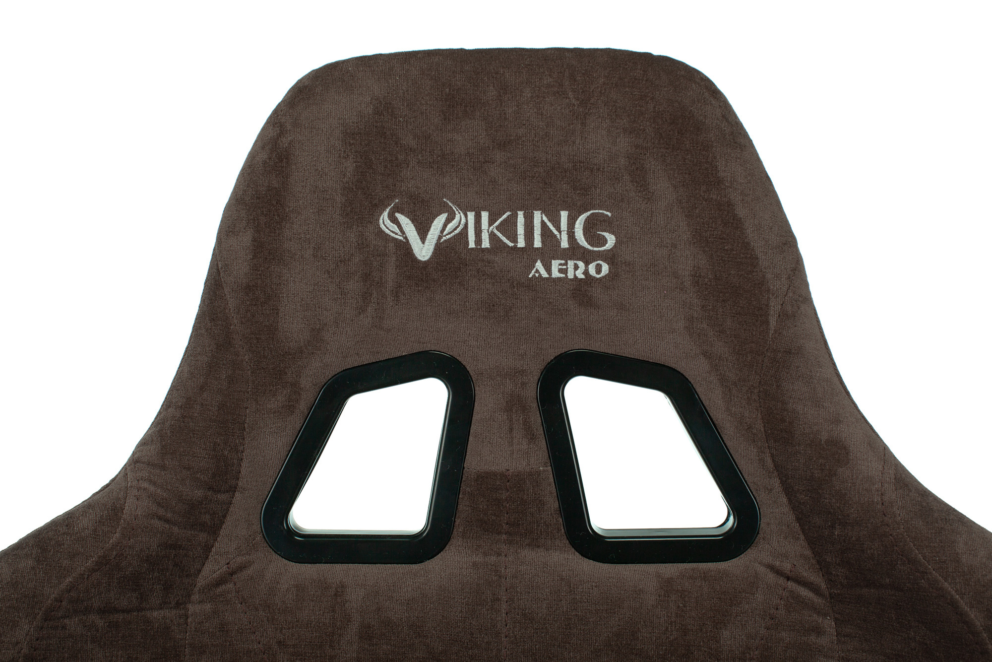 Кресло игровое Zombie VIKING KNIGHT Fabric темно-коричневый Light-10 с подголов. крестов. металл