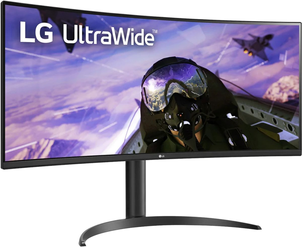 Монитор LG 34" UltraWide 34WP65C-B черный VA LED 21:9 HDMI M/M матовая HAS Piv 300cd 178гр/178гр 3440x1440 160Hz FreeSync DP WQ 7.7кг